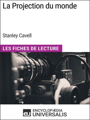 cover image of La Projection du monde de Stanley Cavell